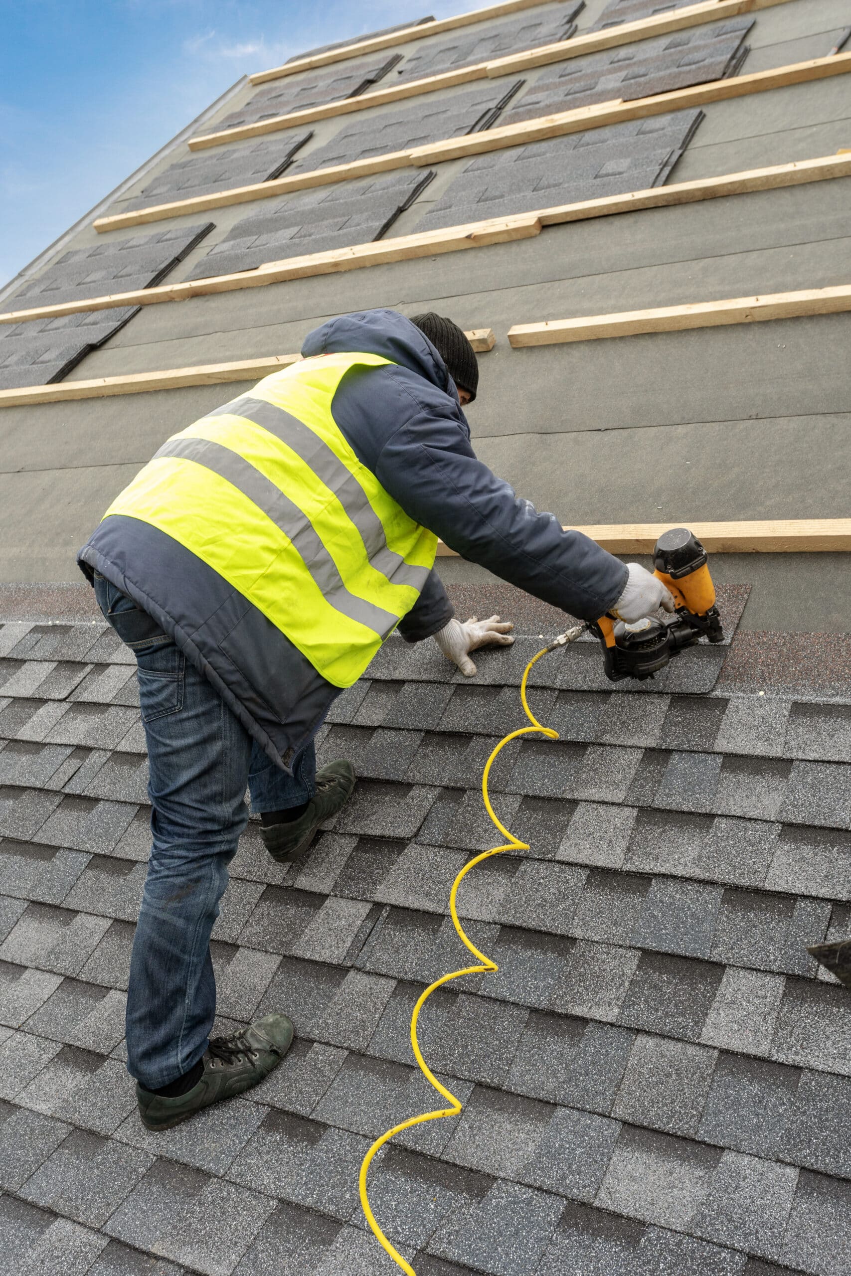 High quality roofing job example